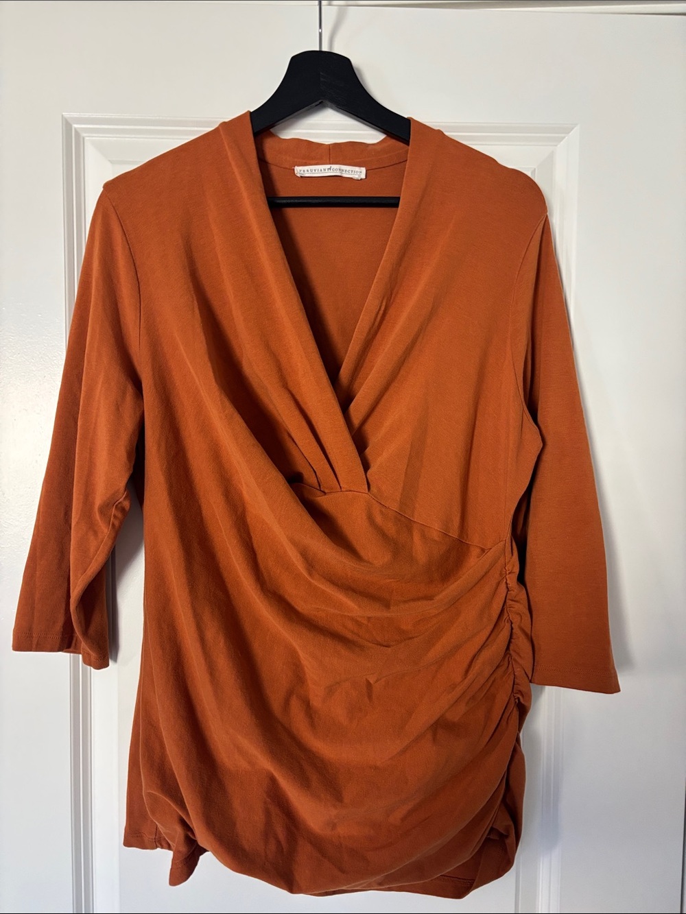 Peruvian Connections 3/4 Sleeve Top